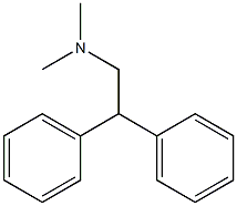 N,N-Dimethyl-2,2-diphenylethanamine Structure