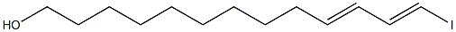 (10E)-13-Iodo-10,12-tridecadien-1-ol 구조식 이미지