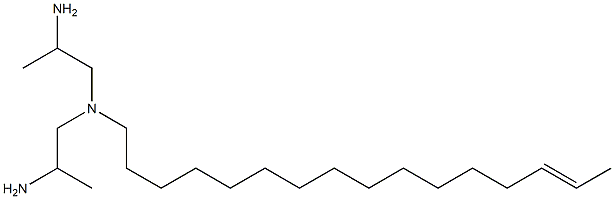 N,N-Bis(2-aminopropyl)-14-hexadecen-1-amine Structure