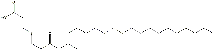 3,3'-Thiobis(propionic acid)1-methyl 1'-octadecyl ester Structure