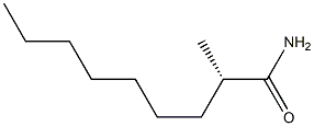 [S,(+)]-2-Methylnonanamide Structure
