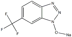 1-Sodiooxy-6-(trifluoromethyl)-1H-benzotriazole 구조식 이미지