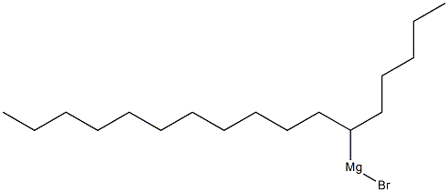 (1-Pentyldodecyl)magnesium bromide 구조식 이미지