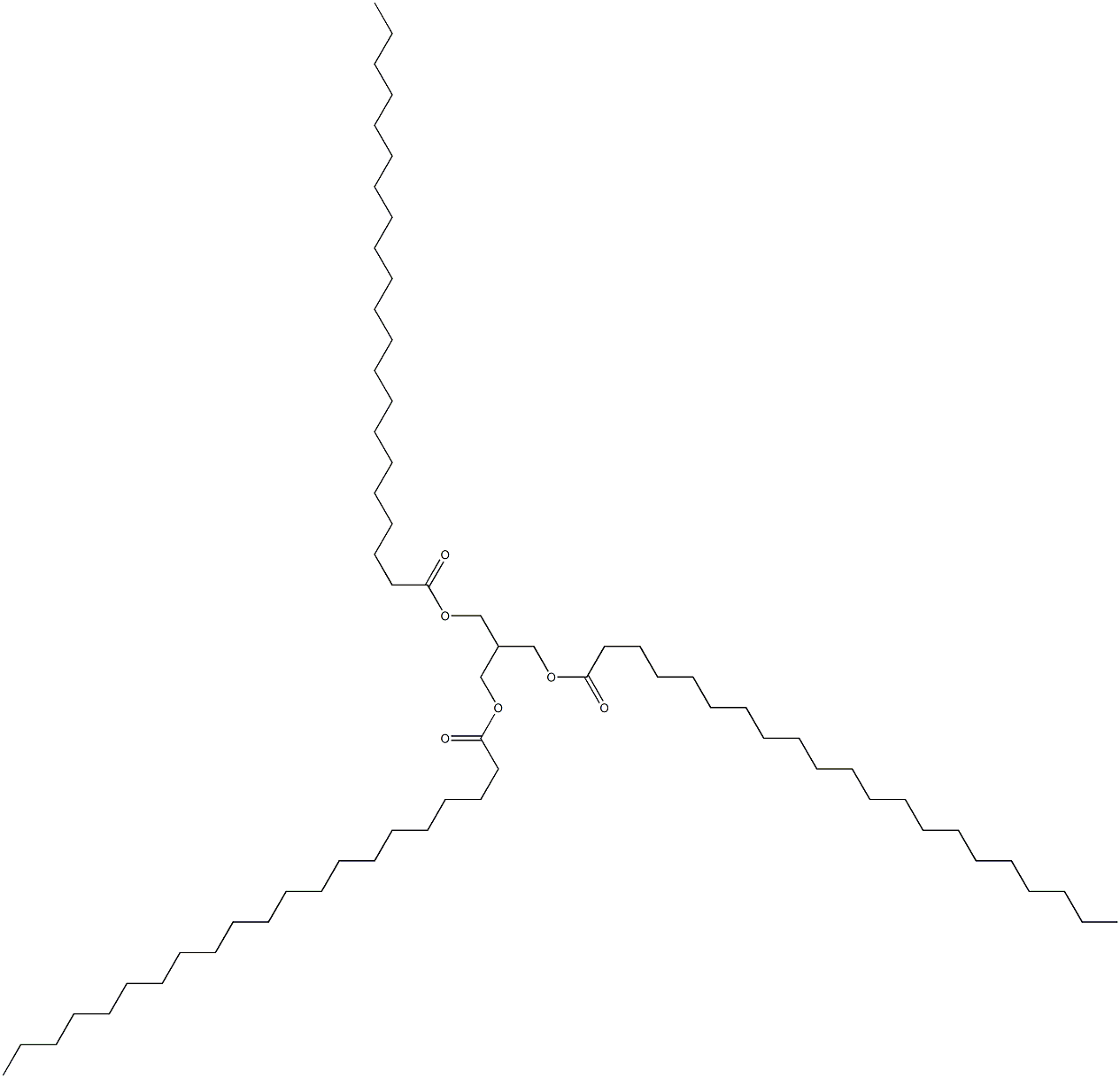 2-[(1-Oxohenicosyloxy)methyl]-1,3-propanediol dihenicosanoate 구조식 이미지