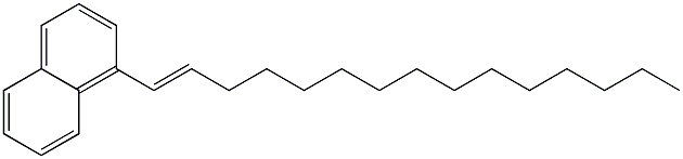 1-(1-Pentadecenyl)naphthalene 구조식 이미지