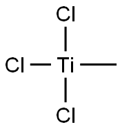 Methyltrichlorotitanium(IV) 구조식 이미지