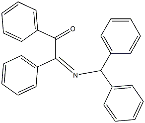 1,2-Diphenyl-2-[(diphenylmethyl)imino]ethan-1-one Structure