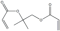 Bisacrylic acid 1,1-bis(hydroxymethyl)ethylene ester Structure