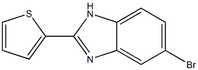 5-Bromo-2-(thiophen-2-yl)-1H-benzimidazole 구조식 이미지