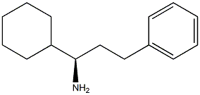 (1R)-1-Cyclohexyl-3-phenylpropane-1-amine 구조식 이미지