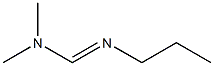 N,N-Dimethyl-N'-propylformamidine 구조식 이미지