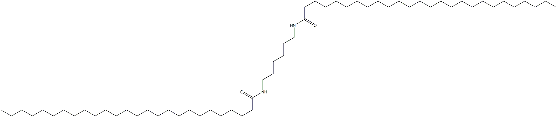 N,N'-(1,6-Hexanediyl)bis(hexacosanamide) Structure