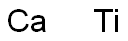 Titanium calcium Structure