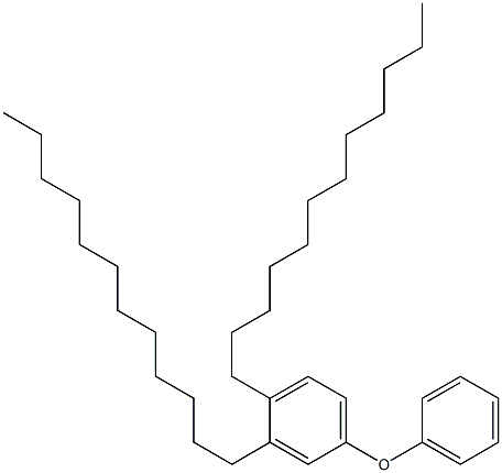 3,4-Didodecyl[oxybisbenzene] 구조식 이미지