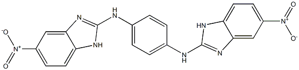 2,2'-[1,4-Phenylenebis(imino)]bis(5-nitro-1H-benzimidazole) Structure