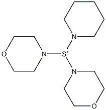 Dimorpholinopiperidinosulfonium 구조식 이미지