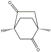 (1S,4S)-1-Methylbicyclo[2.2.2]octane-2,5-dione Structure