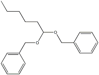 Hexanal dibenzyl acetal 구조식 이미지