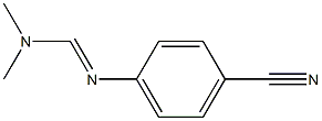 N1,N1-Dimethyl-N2-(4-cyanophenyl)formamidine Structure