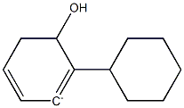 2-Cyclohexylphenol anion Structure