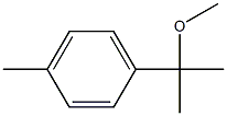 2-Methoxy-2-(4-methylphenyl)propane Structure