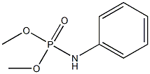 N-Phenylamidophosphoric acid dimethyl ester Structure