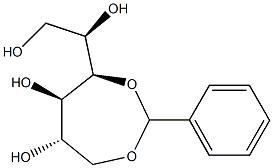 1-O,4-O-Benzylidene-D-glucitol 구조식 이미지