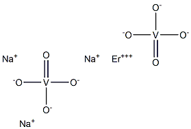 Sodium erbium orthovanadate 구조식 이미지