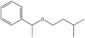 1-Phenylethyl 3-methylbutyl ether 구조식 이미지