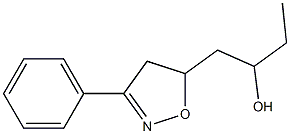 1-[(3-Phenyl-4,5-dihydroisoxazol)-5-yl]butan-2-ol Structure