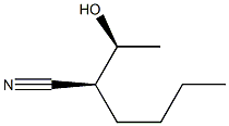 (2S,3S)-2-Butyl-3-hydroxybutanenitrile 구조식 이미지