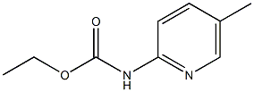 5-Methyl-2-pyridinecarbamic acid ethyl ester 구조식 이미지