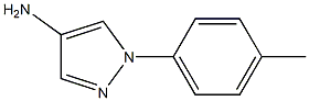 1-(4-Methylphenyl)-1H-pyrazol-4-amine 구조식 이미지
