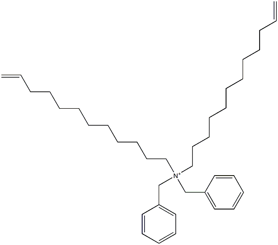 Di(11-dodecenyl)dibenzylaminium 구조식 이미지