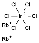Rubidium hexachloroiridate(IV) 구조식 이미지