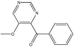 5-Methoxy-4-benzoylpyrimidine 구조식 이미지