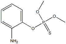 Thiophosphoric acid O,O-dimethyl O-[o-aminophenyl] ester Structure