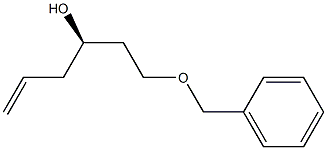 (3R)-1-(Benzyloxy)-5-hexene-3-ol 구조식 이미지