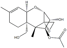 (2R,3R,4S,12S)-12,13-Epoxytrichotheca-9-ene-3,4,15-triol 4-acetate Structure