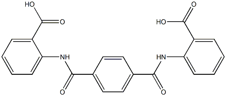 2,2'-(Terephthaloylbisimino)dibenzoic acid Structure