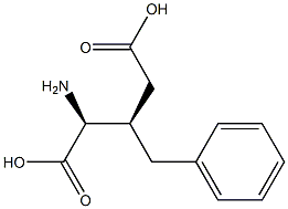 (2S,3R)-2-Amino-3-benzylglutaric acid 구조식 이미지