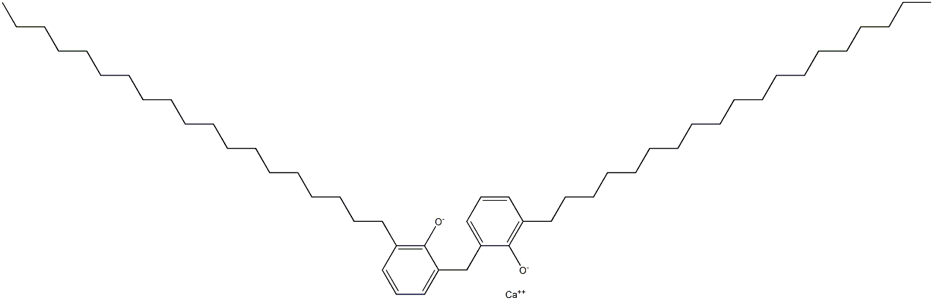 Calcium 2,2'-methylenebis(6-nonadecylphenoxide) 구조식 이미지