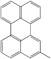 2-Methylperylene Structure