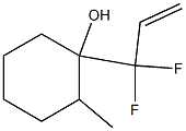 1-(1,1-Difluoro-2-propenyl)-2-methylcyclohexanol Structure