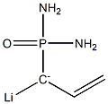 1-Lithio 1-diaminophosphinyl-2-propen-1-ide Structure