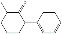 2-Phenyl-6-methylcyclohexanone 구조식 이미지