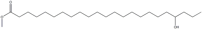 20-Hydroxytricosanoic acid methyl ester Structure