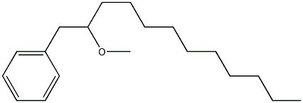 2-Methoxy 1-phenyldodecane 구조식 이미지