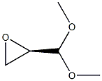 (R)-2-(Dimethoxymethyl)oxirane 구조식 이미지