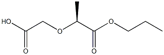 (-)-2-Methyl[(S)-oxydiacetic acid 1-ethyl 1'-methyl] ester 구조식 이미지